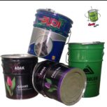 تولید قوطی و حلب های تمام تخلیه برای بسته بندی و نگهداری انواع رنگ های شیمیایی