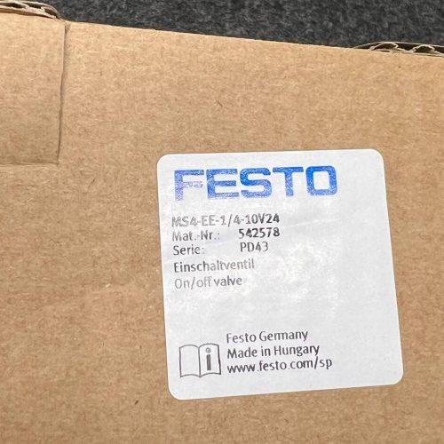 شیر Festo valve on/off MS4-EE-1/4-10V24