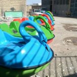 قایق پدالی طرح قو فایبرگلاس زرین کار